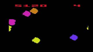 Atari 2600 - Asteroids 1981 - Gameplay / Asteroides - Jugando