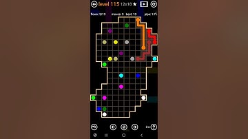 How To Solve Flow Free Amoeba Pack Level 115 12x18 Board Walk Through Solution Walkthrough