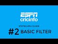 How to use Statsguru  Search Cricket Records  ESPNCricinfo  Tutorial #2