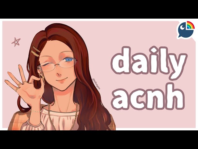 (ACNH) doing the dailies【NIJISANJI | Hana Macchia】のサムネイル