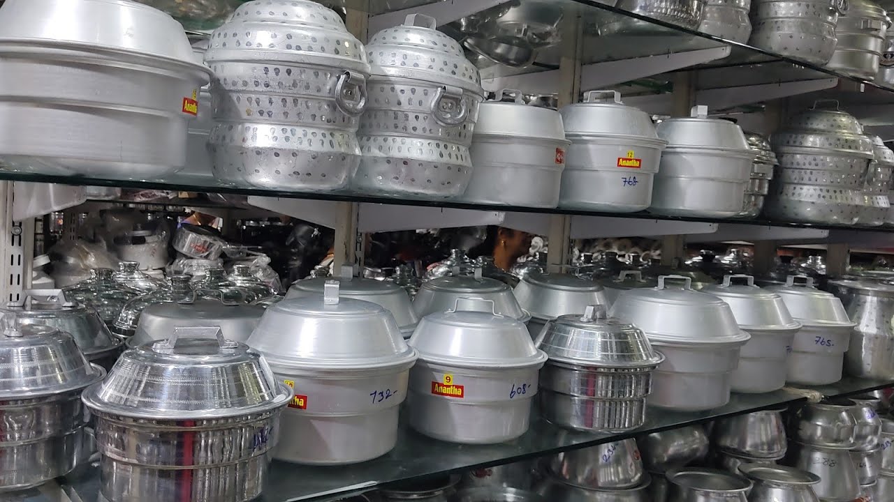 T. Nagar Saravana Stores வித விதமான Idly Pathiram  Oil Containers, Cookware Collection's