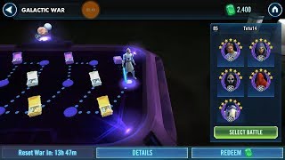 lvl85 GW Node12 Facing GK team w/Barris DN, RG and R2D2 all Maxed!