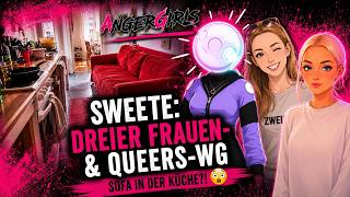 Apartment Hunting in Leipzig 😳 Huge Sofa in Mini-Kitchen & Unusual Roommates 🏳️‍🌈