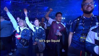 Berlin Major Crowd Chanting Let’s go Liquid!