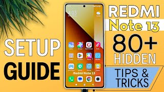 Redmi Note 13 Tips & Tricks || Hidden Features || 80+ Hidden Tricks #redminote13