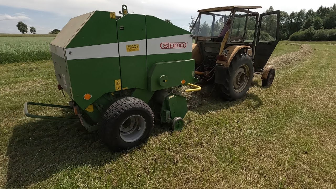 #262 Sianokosy 2024 || Robimy Siano W Belach Dla Byczków Najlepszą Prasą Sipma Farma II 279/1 :D