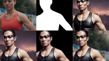 Stages I went through. Stable Diffusion Temporal Consistency test.