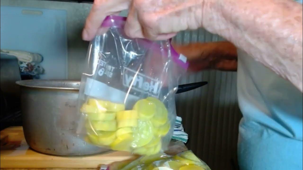 How to Prepare Squash for Freezing YouTube