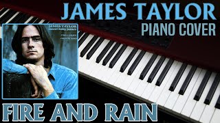 James Taylor: Fire and Rain (Piano Cover)