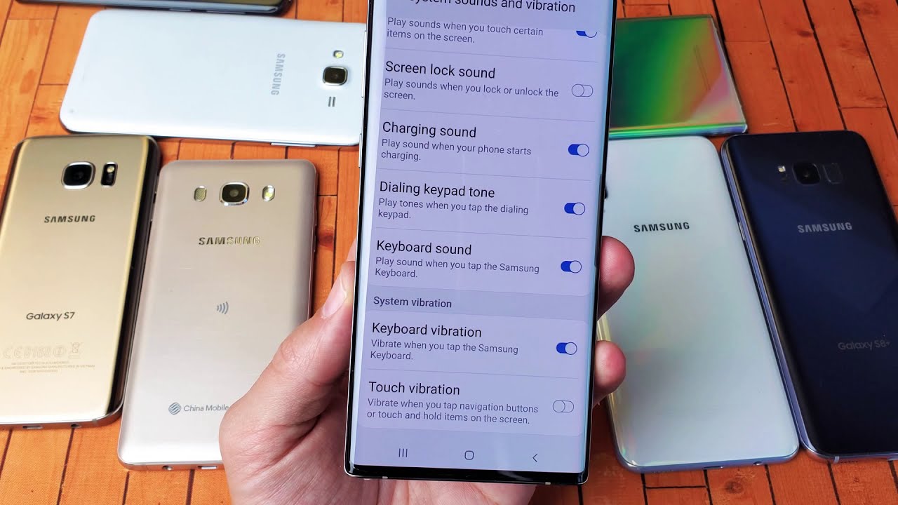 All Galaxy Phones How To Turn Keyboard Click Sound Or Vibration ON Or
