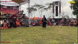 Tari Bujang Ganong Jaranan NEW SABDO MANGGOLO Live Jetis Tanjunganom Nganjuk