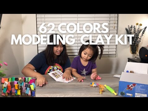 Modeling Clay Kit - 62 Colors Air Dry Clay 