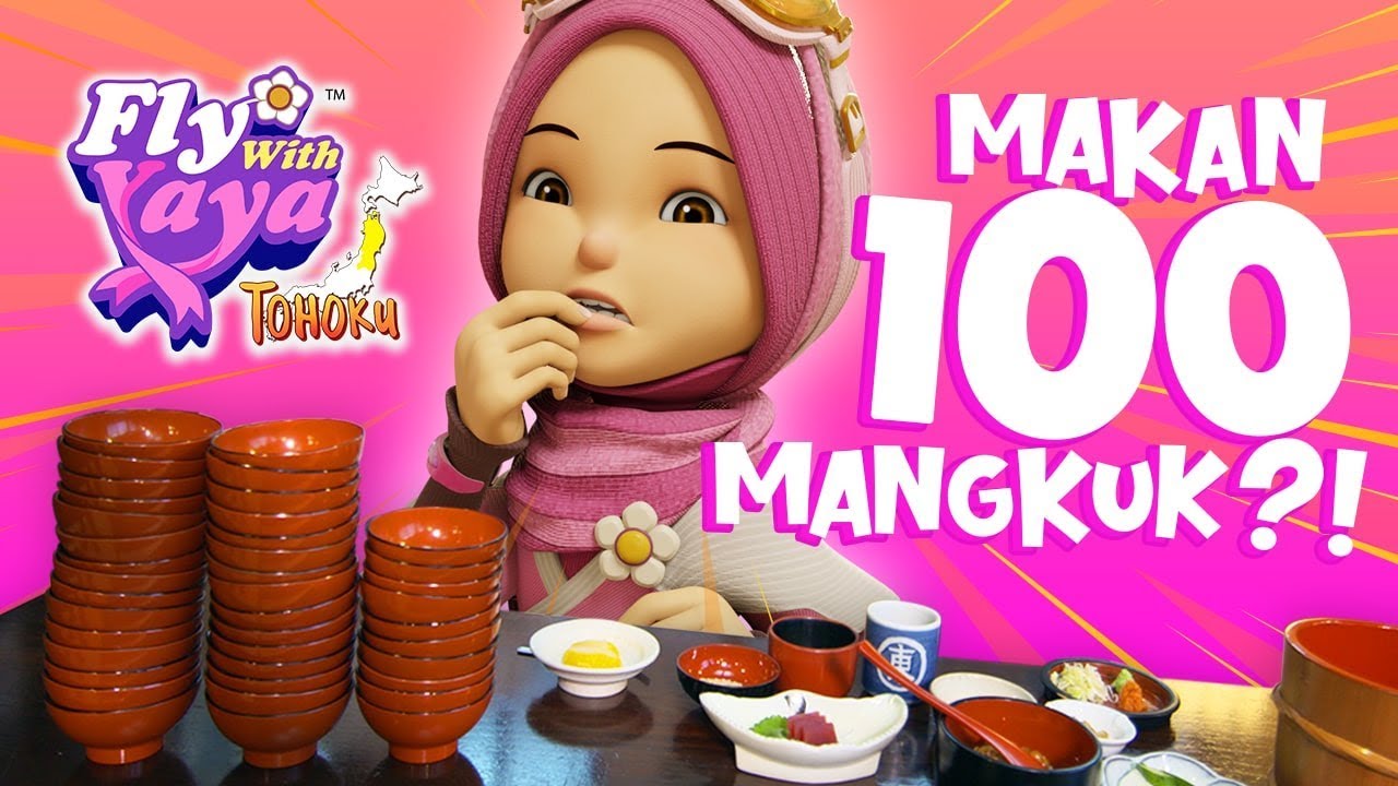 Fly With Yaya | Tohoku : YAYA MAKAN 100 MANGKUK?! (ENG/JP captions ...