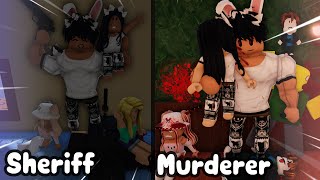 Roblox Murder Mystery 2 - การต่อสู้ของฆาตกรเเละนายอำเภอ