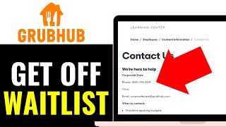 How To Get Off Grubhub Waitlist 2025 (EASILY)