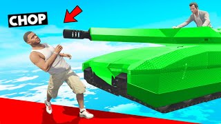 DODGE THE FLYING TANKS OR DIE CHALLENGE IN GTA 5