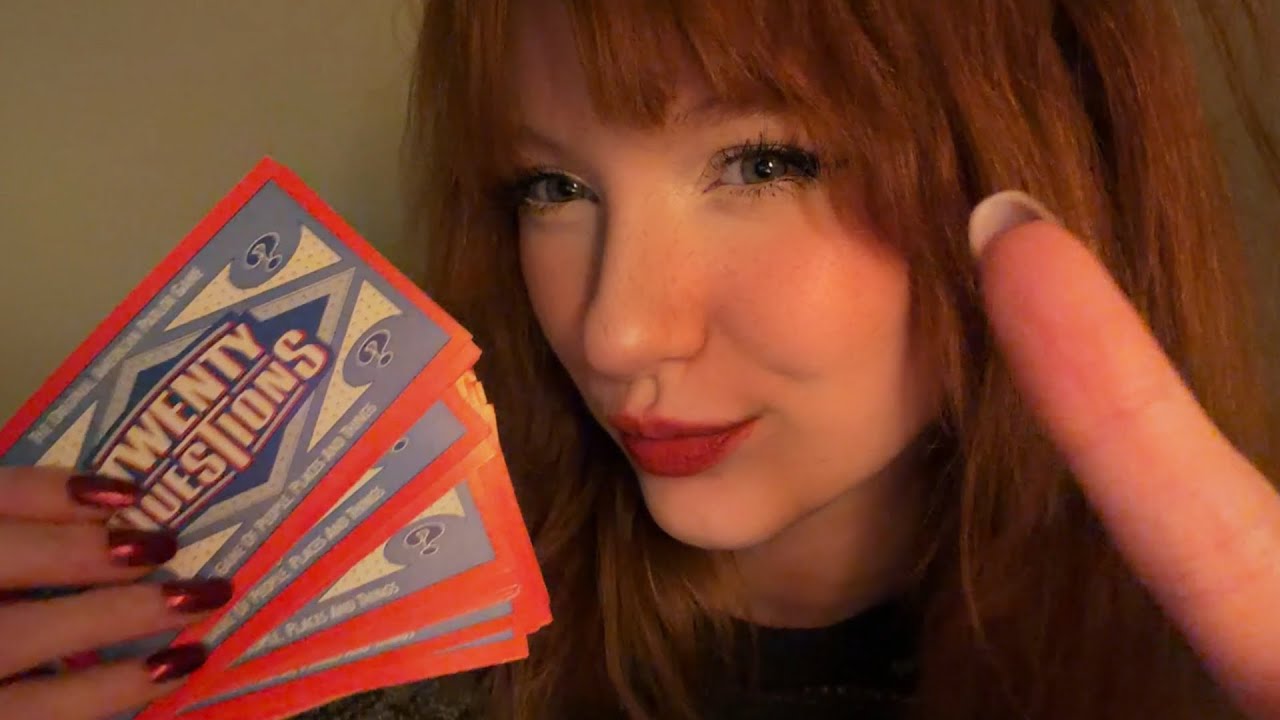 asmr brain game 💭 20 questions game to relax your mind 🧠