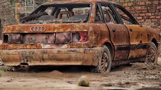 Fully restoration 1980 AUDI Q8 car abandoned for 30 years - Restoration Channel