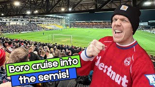 Port Vale 0-3 Boro - Unreal Carabao Cup Atmosphere ?? - Ollyhud Matchday Vlog