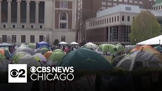 Nationwide campus protests calling for divestment from Israel continue by CBS Chicago 721 views 1 day ago 1 minute, 45 seconds