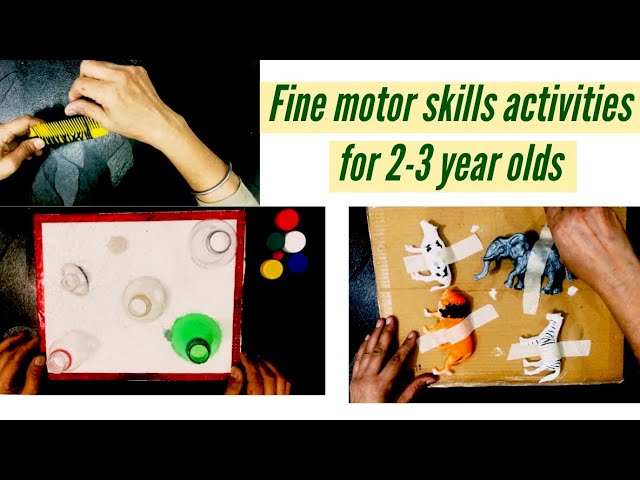 12 DIY Montessori activities for 2 to 3 year old toddlers part 1
