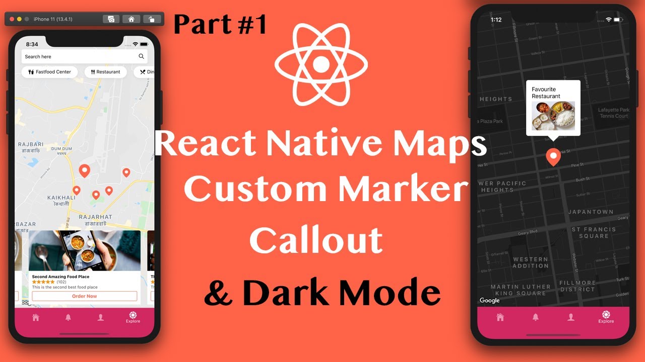 React Native Maps Custom Marker