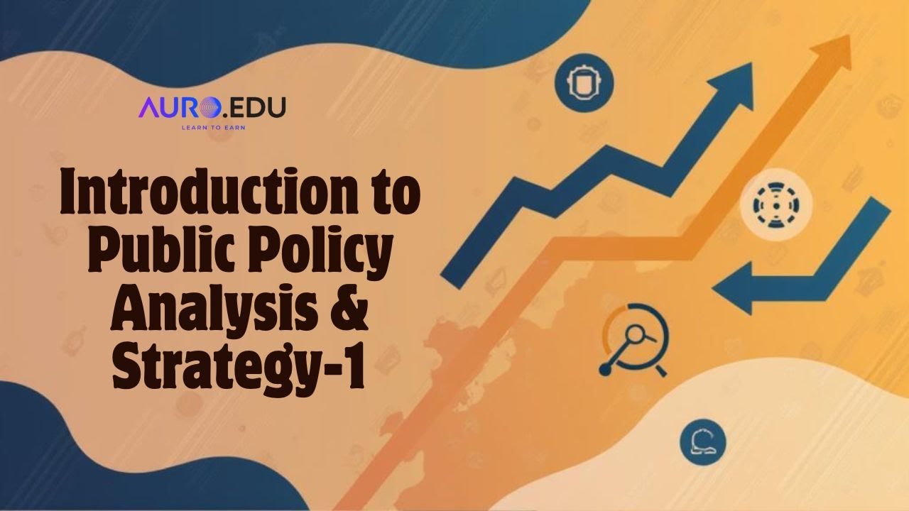 Introduction to Public Policy Analysis & Strategy 1