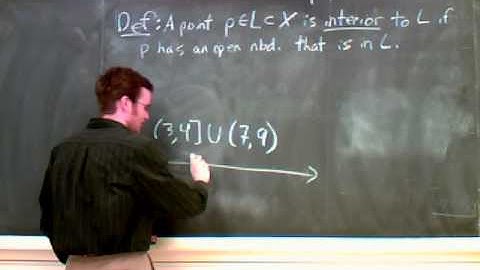 General Topology Lecture 1 Part 3