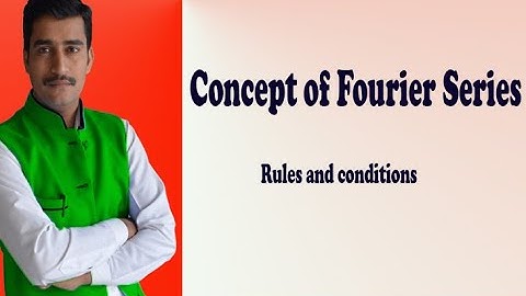 VTU ENGINEERING MATHS 3 CONCEPT OF FOURIER SERIES
