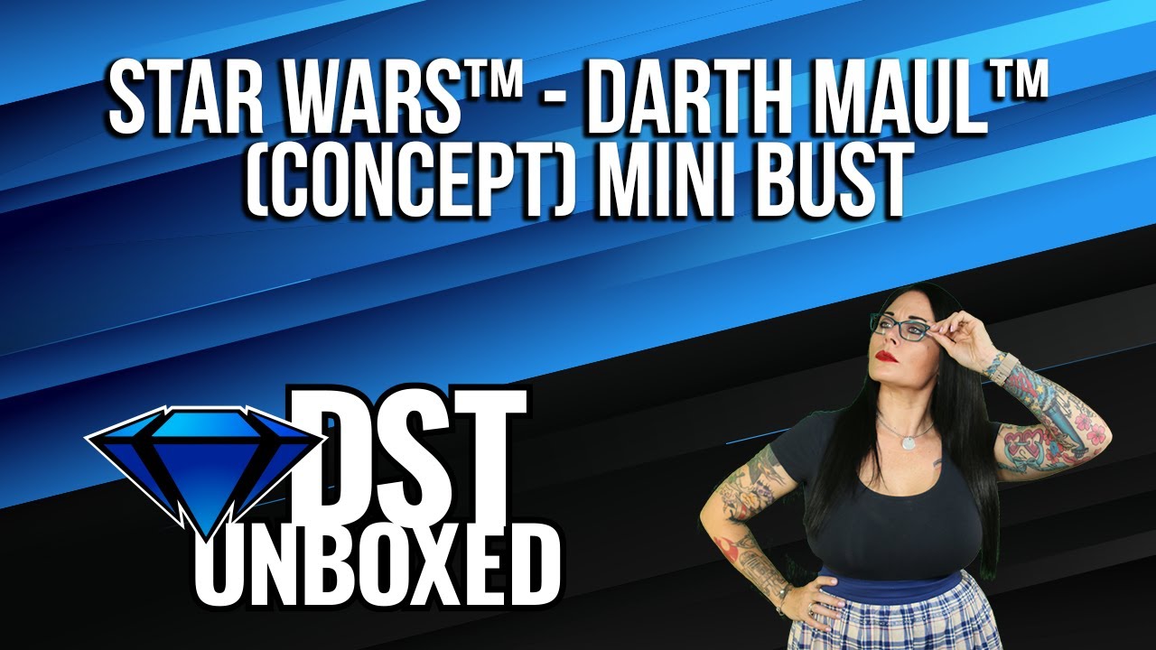 STAR WARS™ - Darth Maul™ (Concept) Mini Bust | DSTUnboxed