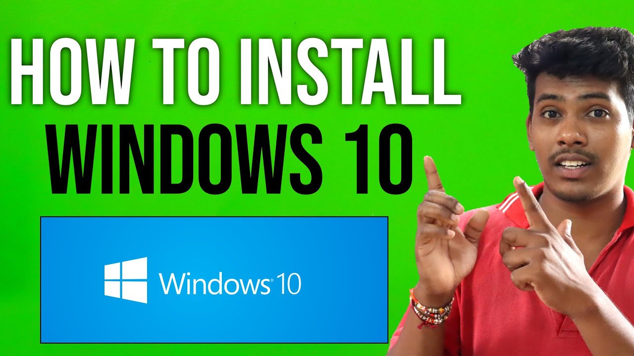 HOW TO INSTALL WINDOWS 10 PC LAPTOP HINDI HOW TO INSTALL WINDOWS 10
