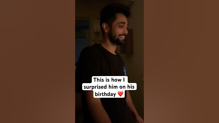 This is how I surprised him on his birthday ❤️🧿 #viral #shorts #shortvideo