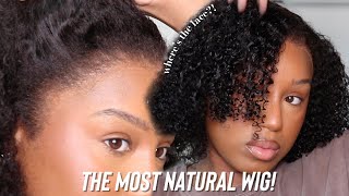 THE MOST NATURAL WIG YOU’LL EVER SEE! NATURAL EDGES + NO BABY HAIR OR GLUE NEEDED! | WOWAFRICAN