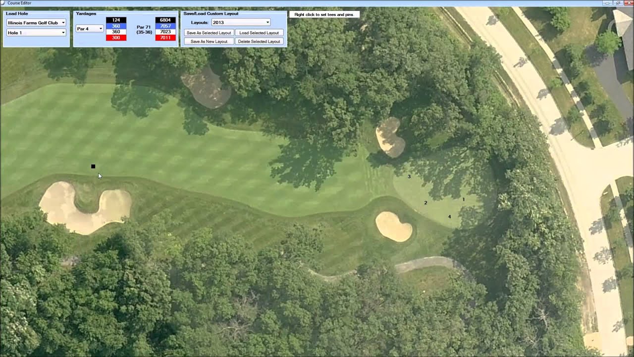 Golf Tutorial Custom Course Layouts YouTube