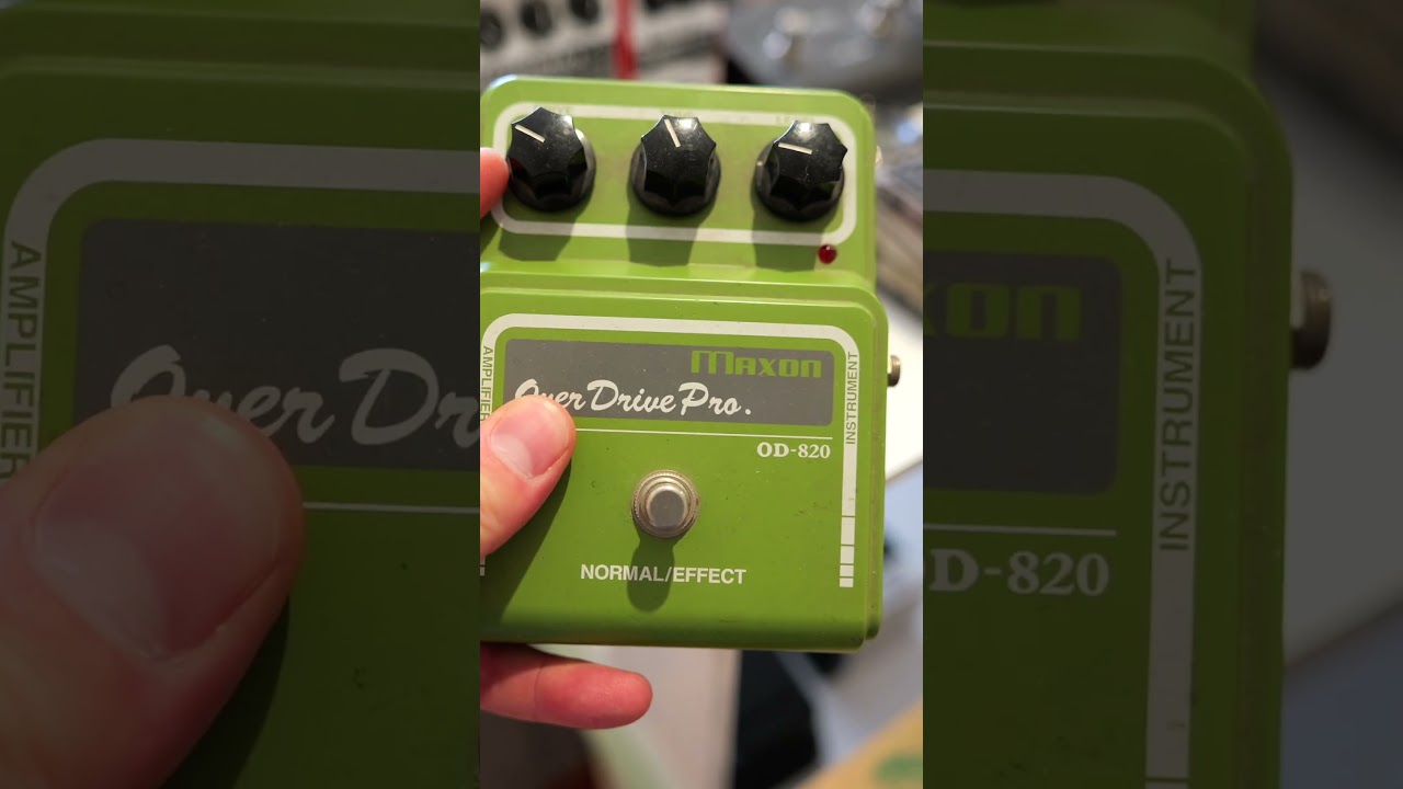 Maxon OD-820 Overdrive Pro | Effects Database