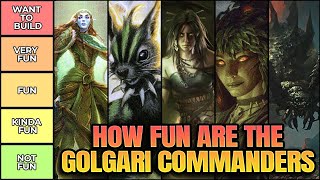 Which Goglari Commander Is The Most Fun? | EDH Tier List | MTG
