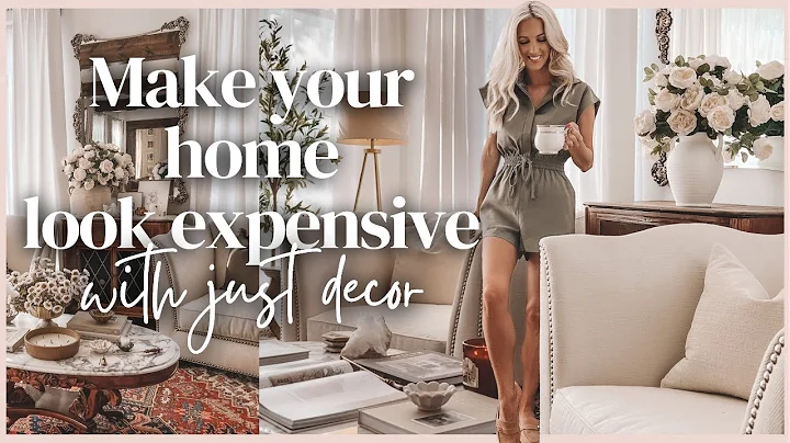 10 Tips to Make Your Home Look Expensive on a Budget | Easy Ways to Add Luxury to Your Space thumbnail