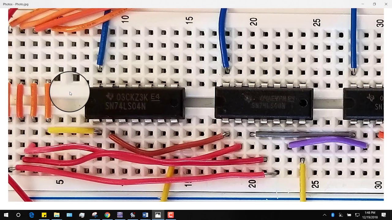 Simple Circuit: Circuit Expression to Chips on a Breadboard - YouTube