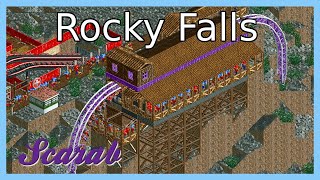 Let's build an Impulse Coaster - Scarab | Rocky Falls | VJ5205 | Rollercoaster Tycoon Classic