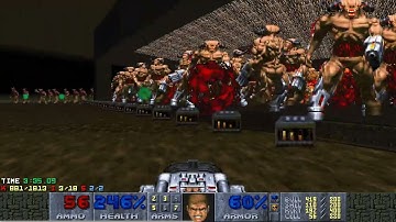 Doom 2 No Reasons Speedmaps 3 MAP 18 UV-Speed [TAS] in 7:12