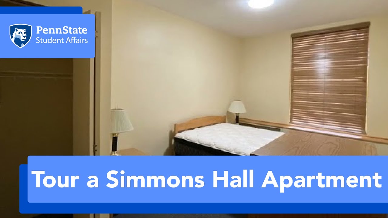 Tour a Simmons Hall Apartment YouTube