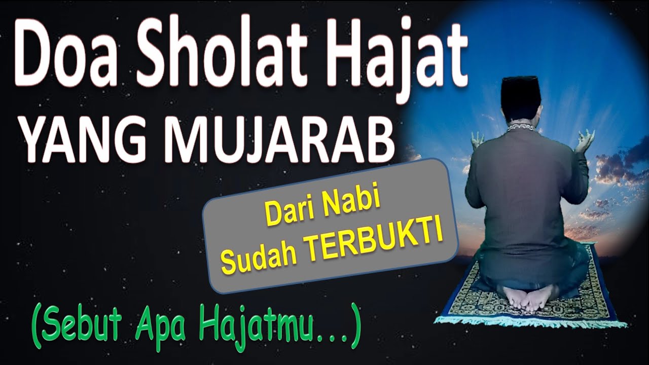 Doa sholat tahajud yang mustajab