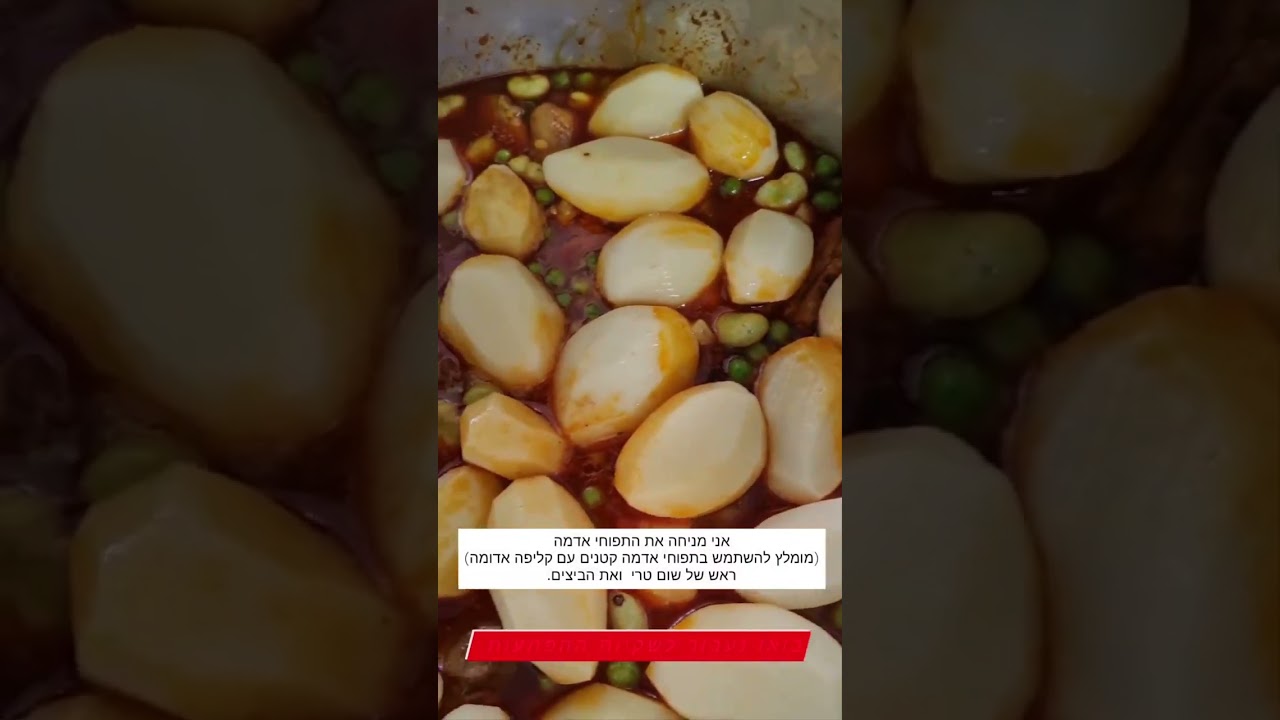 "סחינה דיל עיד פ'יסח" - חמין של חג פסח