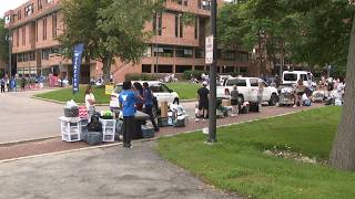 Move in day for University at Buffalo students today
