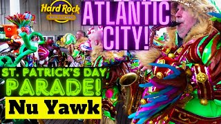 🟡 Atlantic City | St. Patrick's Day Boardwalk Parade 2024! Join Me For Some Irish Shenanigans!