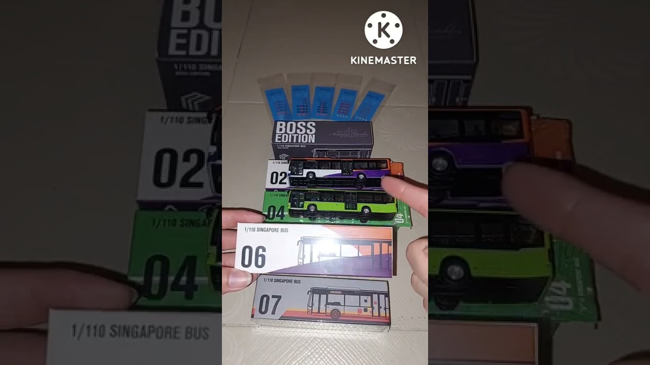 Singapore Masterpiece Collectibles 1/110 Mercedes Benz Citaro Bus Diecast 新加坡公共奔驰巴士模型开箱