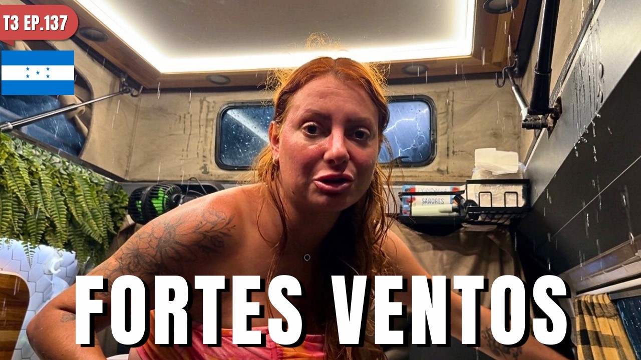 PEGOS DE SURPRESA POR UMA TEMPESTADE TROPICAL NA KOMBI - T3 EP 137