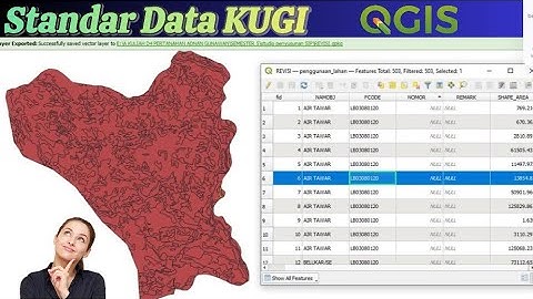 01. Panduan Standarisasi Data Atribut dengan Katalog Unsur Geografi Indonesia (KUGI) di QGIS