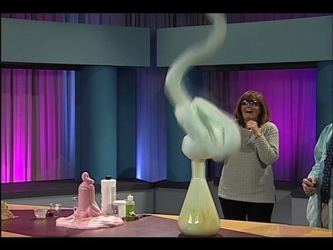 Science Bob's Crazy Foam Experiment - YouTube