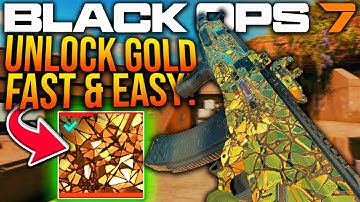 Black Ops 7: UNLOCK GOLD CAMO FAST! Tips To EASILY UNLOCK GOLD CAMO! (BO7 Camo Guide)